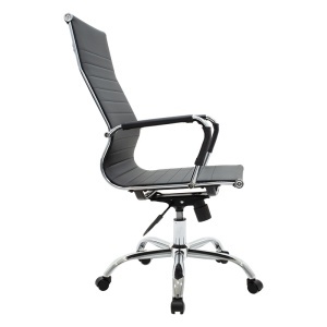 Scaun directorial Valter, negru, 55.5x58x108 cm - Img 3