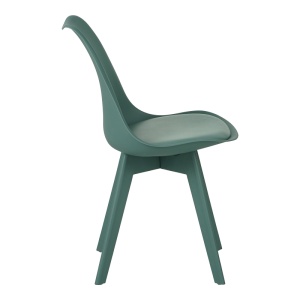 Scaun Gaston, verde, 48.5x53.5x81.5 cm - Img 4