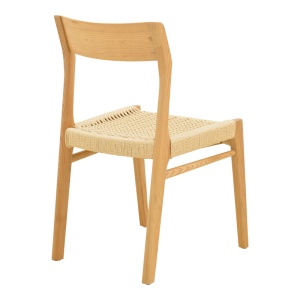 Scaun Karlinda, natural, 47.5x55x81 cm - Img 3