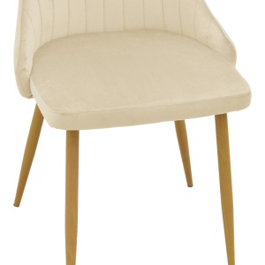 Scaun Model Azori, Bej/Natur , 49x55x85 cm - Img 7