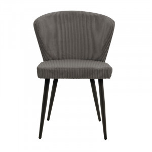 Scaun Model Mattia, Antracit/Negru, 55x53x80 cm - Img 4