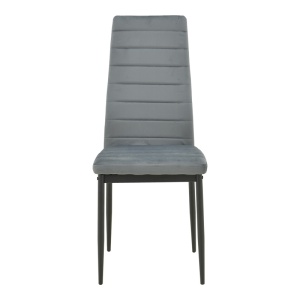 Scaun Parker, gri/negru, 39.5x48x95 cm - Img 4