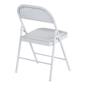 Scaun pliabil Niro, alb, 46x46x79 cm - Img 2