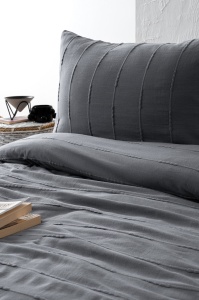 Set Cuvertura Pique Model Sedef Anthracite - Img 3