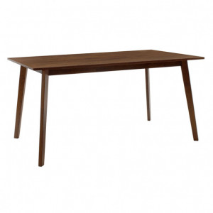 Set Masa si Scaune Benson-Orlean 7 Piese Nuc Inchis - Bej 150x90x75 cm - Img 2