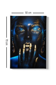 Tablou Kanvas Multicolor 50x70x3 cm - Img 3