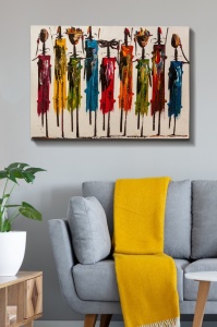 Tablou Kanvas Multicolor 70x100 cm - Img 2