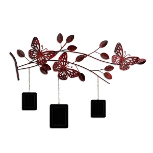 Tablou metalic Dalvere Multicolor 93x65x4 cm - Img 7