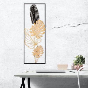 Tablou metalic Nazo Multicolor 32x5x90 cm - Img 2