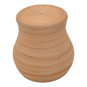Taburet Bulaten, natural, 45x45x45 cm - Img 2