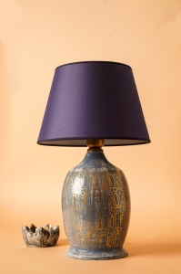 Veioză YL532 Albastru 30x55 cm - Img 1