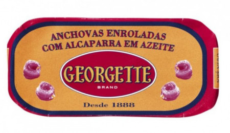 Anchovy Fillet Rolled with Carper in Olive Oil Georgette (4 unit)