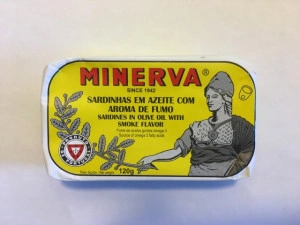Minerva Sardines in Smoked Olive Oil 120g