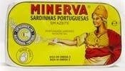 Minerva Sardinhas em Azeite 120g