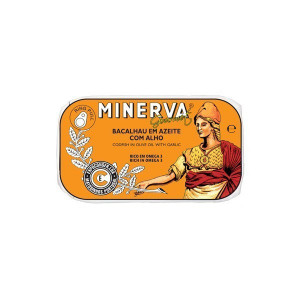 Codfish in Olive Oil and Garlic Minerva 120g - Img 2