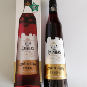 Sour Cherry Liqueur from Obidos Villa with Ginja 0,70l fruit