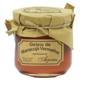 Geleia de Maracujá Vermelho dos Açores 230g (3 frascos)