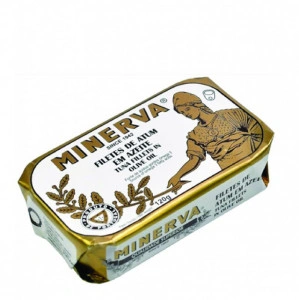 Minerva Tuna Fillets in Olive Oil 120g