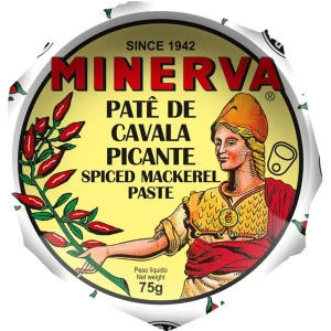 Pate de Cavala Picante Minerva 75g