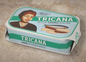 Tricana Filetes de Sardinhas em Água e Sal 120g (5 conservas)