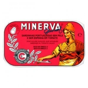 Minerva Sardines Boneless and Skinless in Tomato Sauce 120g