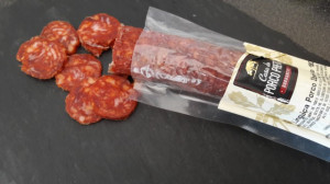 Thin Chorizo Black Pork from Alentejo DOP/IGP +-180g