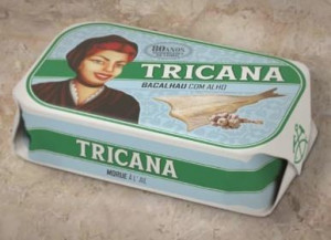 Tricana Bacalhau com Alho 120g (5 conservas)