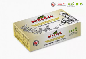 Minerva Filetes Cavala em Azeite VE Biológico 120g