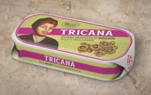 Anchova Filete Enrolado em Alcaparras em Azeite Tricana 56g (5 conservas)