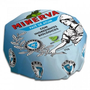 Pate de Atum Biológico Minerva 75g