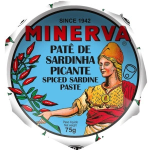 Pate de Sardinha Picante Minerva 75g