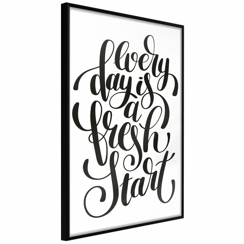 Plancher Every Day Is a Fresh Start [Poster] - Posters