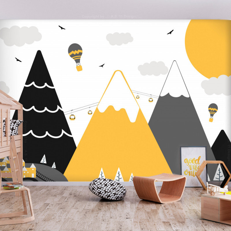 Fototapet - Adventure in the Mountains