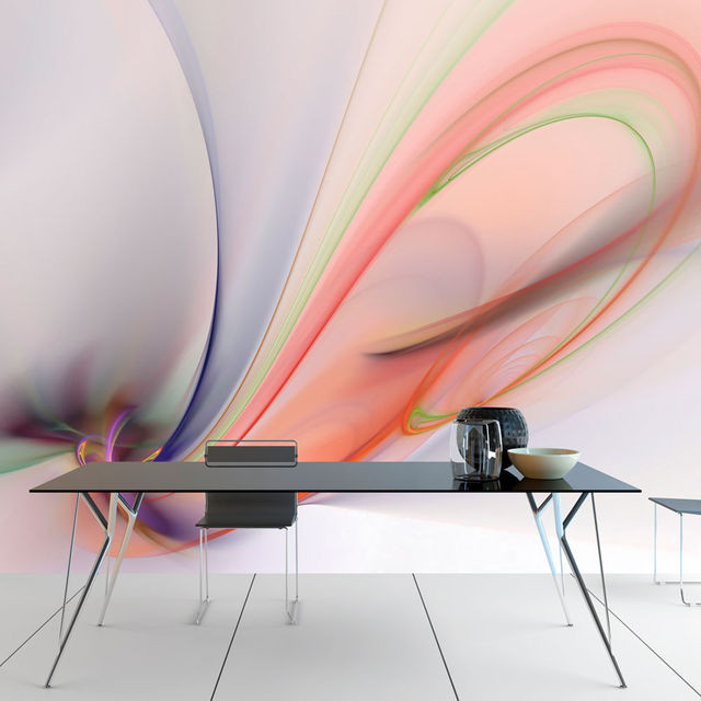 Fototapet - Silky colorful smoke