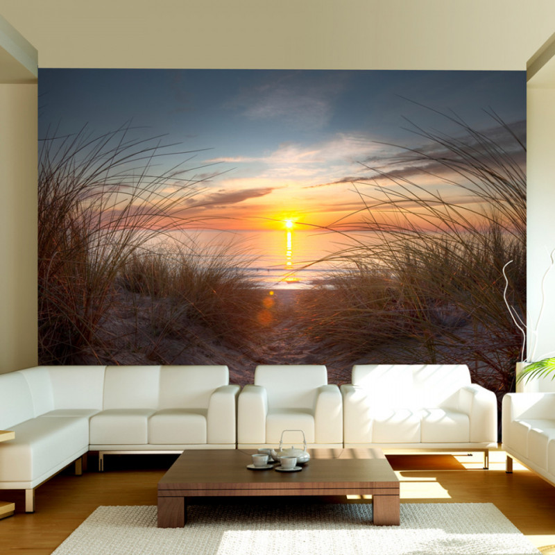 Fototapet - Sunset over the Atlantic Ocean