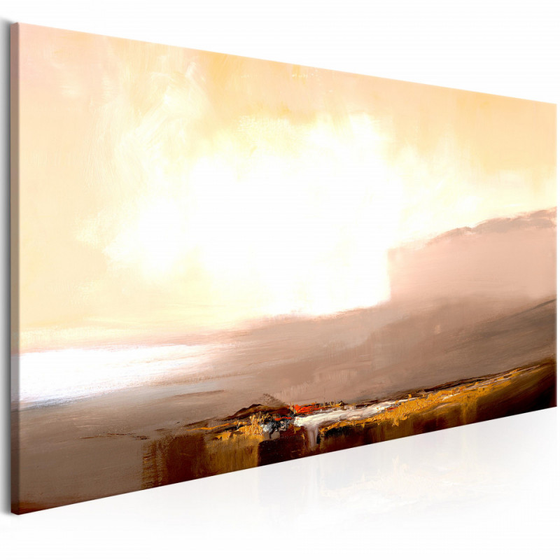 Tablou - Beginning of the End (1 Part) Beige Narrow