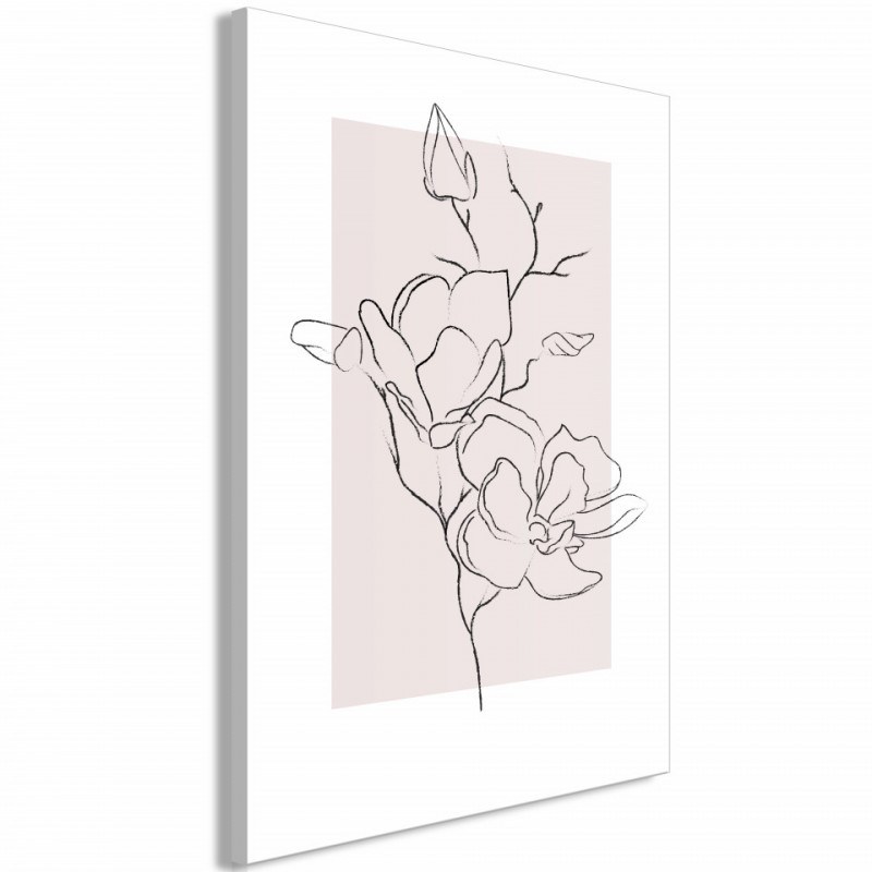 Tablou - Creamy Magnolia (1 Part) Vertical