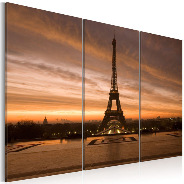 Tablou - Eiffel Tower at dusk