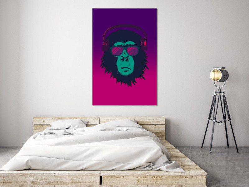 Tablou - Gansta Chimp (1 Part) Vertical