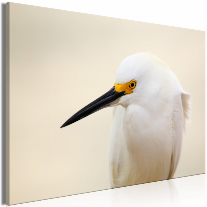 Tablou - Snowy Egret (1 Part) Wide