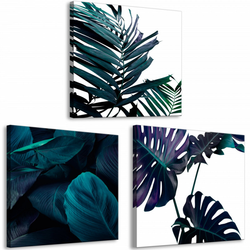 Tablou - Turquoise Nature (3 Parts)