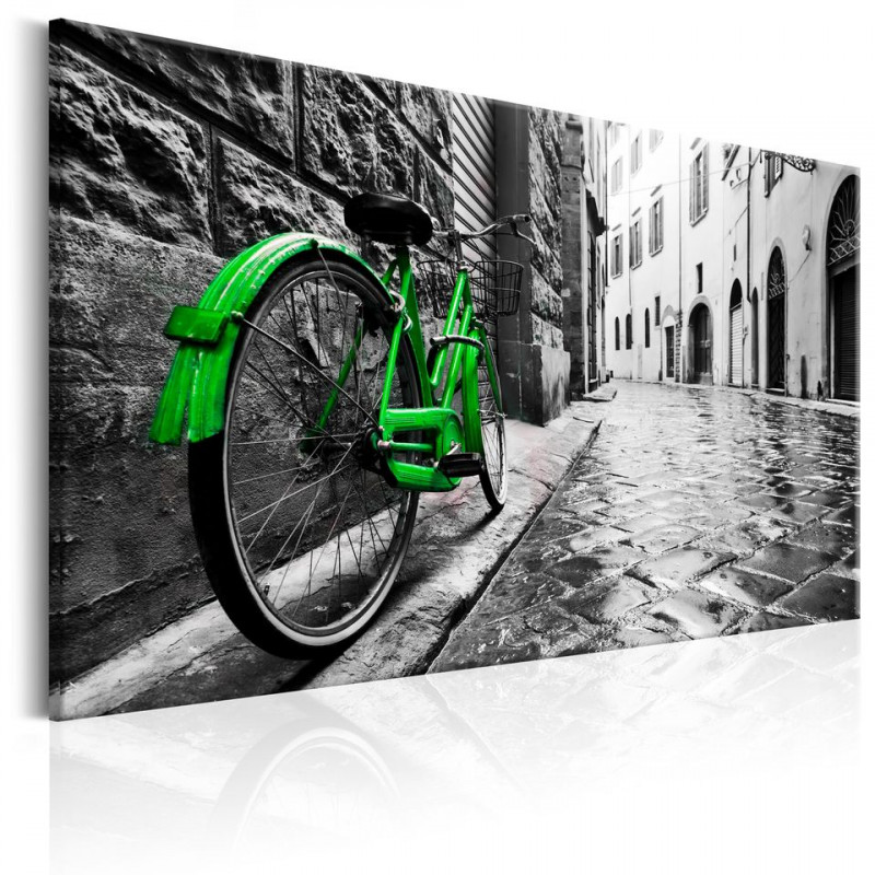 Tablou - Vintage Green Bike