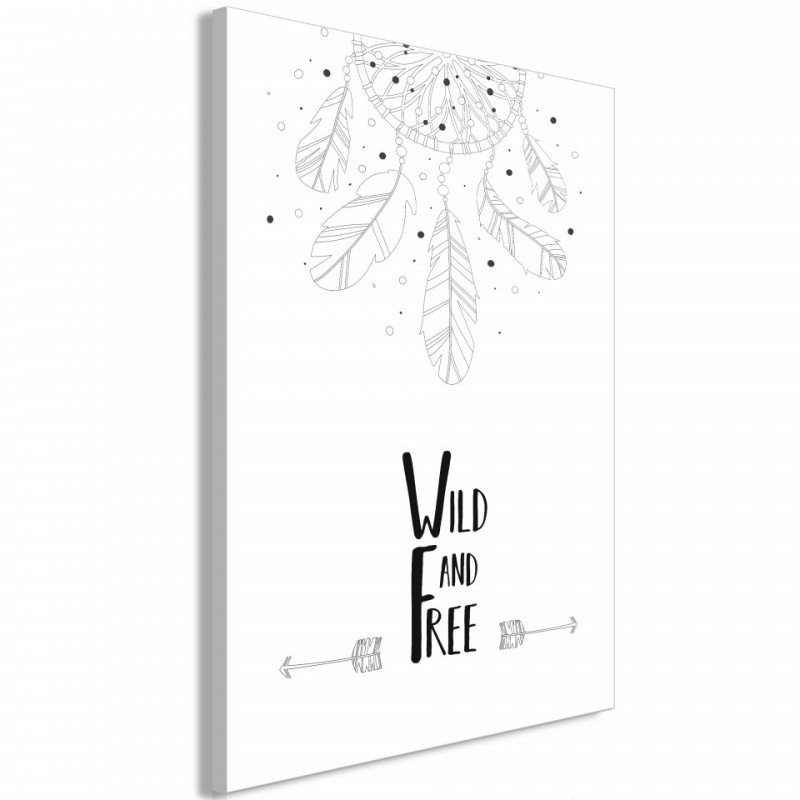 Tablou - Wild and Free (1 Part) Vertical
