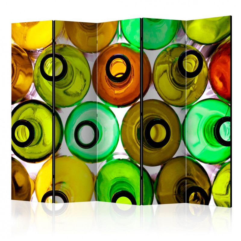 Paravan - bottles (background) II [Room Dividers]