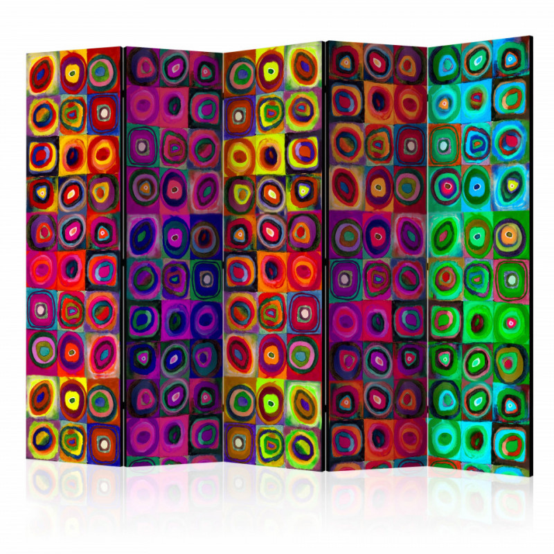 Paravan - Colorful Abstract Art II [Room Dividers]