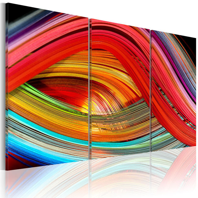 Tablou - An abstract rainbow