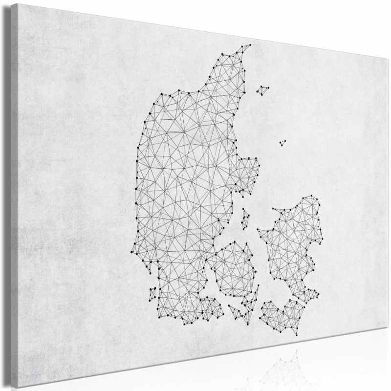 Tablou - Geometric Land (1 Part) Wide