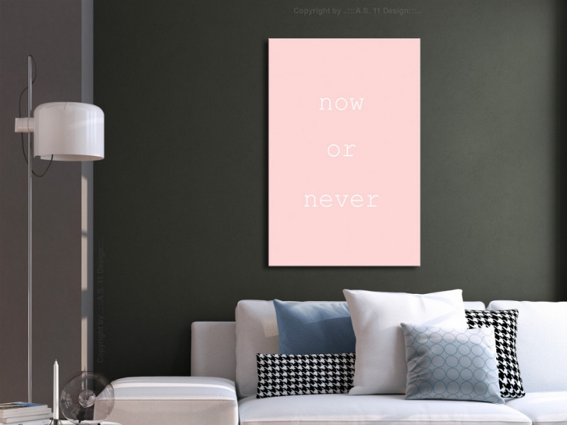 Tablou - Now or Never (1 Part) Vertical