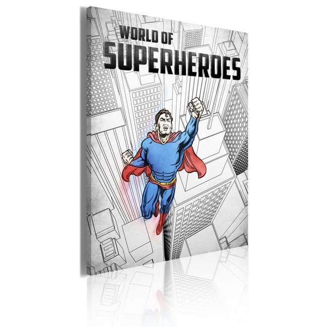 Tablou - World of superheroes