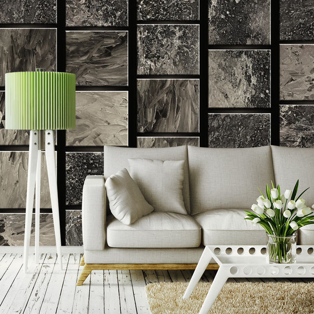 Fototapet - Painted Squares